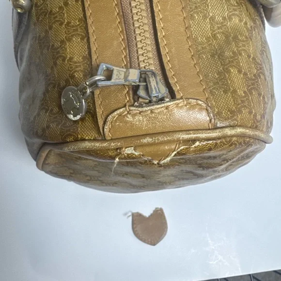 Vintage Celine Macadam Mini Satchel - Picture 12 of 12